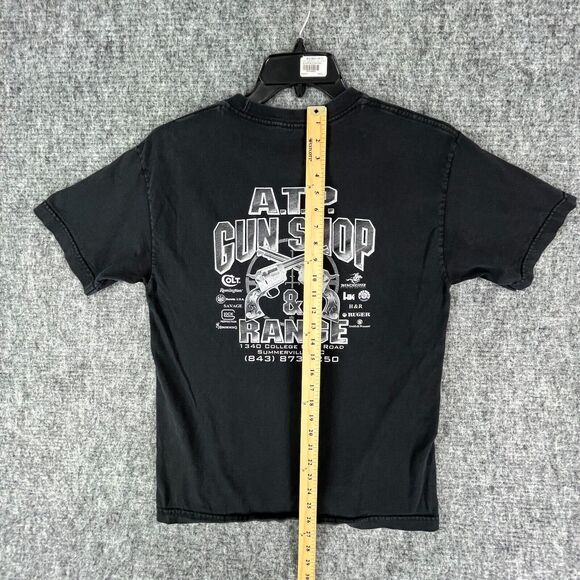 Gun Shop‎ Shirt Mens Medium South Carolina Range Rifle Firearms Ammo Six Shooter - Picture 9 of 11
